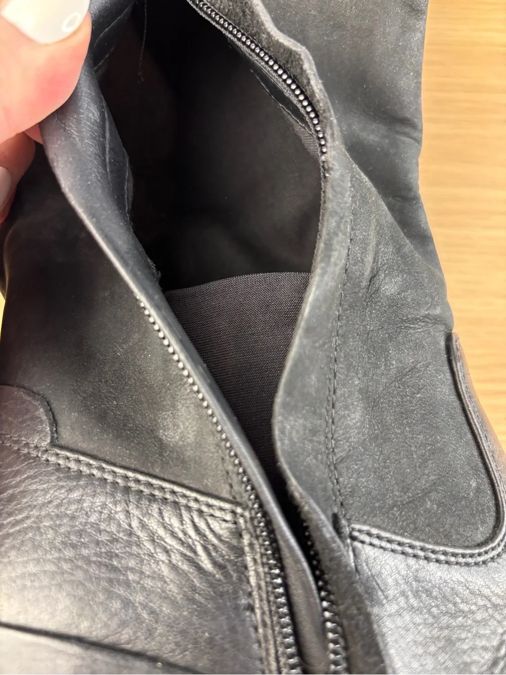Clarks London Town GTX Black Suede / Leather Waterproof GORE-TEX Woman’s 9